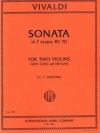 ソナタ・ヘ長調・RV.70（アントニオ・ヴィヴァルディ）（ヴァイオリン二重奏+ピアノ）【Sonata in F major, RV 70】