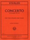 協奏曲・ニ長調・RV.513（アントニオ・ヴィヴァルディ）（ヴァイオリン二重奏+ピアノ）【Concerto in D major, RV 513】