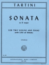 ソナタ・ニ長調 （ジュゼッペ・タルティーニ）（ヴァイオリン二重奏+ピアノ）【Sonata in D major】