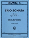 トリオ・第1番・Op.14 （カール・シュターミッツ）（ヴァイオリン二重奏+ピアノ）【Trio No. 1, Opus 14 for Flute, Violin & Piano】