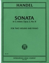 ソナタ・ト短調・Op.2・No.8 (ヘンデル)（ヴァイオリン二重奏+ピアノ）【Sonata in G minor, Opus 2, No. 8】