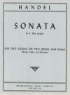 ソナタ・変ホ長調 (ヘンデル)（ヴァイオリン二重奏+ピアノ）【Sonata in E flat major for Oboe, Violin & Piano】