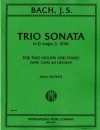 トリオ・ニ短調・S.1036 (バッハ)（ヴァイオリン二重奏+ピアノ）【Trio in D minor, S. 1036】