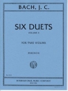6つのデュエット・第2巻 (ヨハン・クリスティアン・バッハ)（ヴァイオリン二重奏）【Six Duets: Volume II】