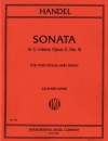 ソナタ・ト短調・Op.2・No.8 (ヘンデル)（ヴィオラ二重奏+ピアノ）【Sonata in G minor, Opus 2, No. 8】