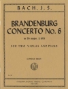 ブランデンブルグ協奏曲・第6番・S.1051 (バッハ)（ヴィオラ二重奏+ピアノ）【Brandenburg Concerto No. 6, S. 1051】