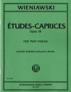 エチュード・カプリース・Op.18 (ヘンリク・ヴィエニャフスキ)（ヴィオラ二重奏）【Etudes-Caprices Opus 18】