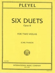 6つのデュエット・Op.8 （イグナツ・ヨゼフ・プレイエル）（ヴィオラ二重奏）【Six Duets, Opus 8】