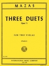 3つのデュエット・Op.71 （ジャック・マザス）（ヴィオラ二重奏）【Three Duets Opus 71】