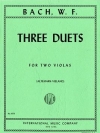 3つのデュエット（ヴィルヘルム・フリーデマン・バッハ）（ヴィオラ二重奏）【Three Duets】