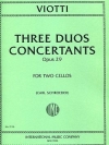 3つのデュオ・コンチェルタンテ（ジョヴァンニ・バッティスタ・ヴィオッティ） （チェロ二重奏）【Three Duos Concertante, Opus 29】