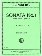 ソナタ・変ロ長調・Op.43・No.1 （ベルンハルト・ロンベルク）（チェロ二重奏）【Sonata in B flat major, Opus 43, No. 1】