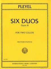 6つのデュオ （イグナツ・ヨゼフ・プレイエル）（チェロ二重奏）【Six Duos, originally for two violins】