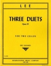 3つのデュエット・Op.39（ゼバスティアン・リー）（チェロ二重奏）【Three Duets, Opus 39】