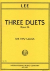3つのデュエット・Op.36（ゼバスティアン・リー）（チェロ二重奏）【Three Duets Opus 36】