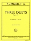 3つのデュエット・Op.22（フリードリヒ・アウグスト・クンマー）（チェロ二重奏）【Three Duets Opus 22】