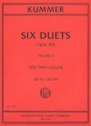 6つのデュエット・Op.156・第2巻（フリードリヒ・アウグスト・クンマー）（チェロ二重奏）【Six Duets, Opus 156 - Volume II】