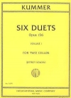 6つのデュエット・Op.156・第1巻（フリードリヒ・アウグスト・クンマー）（チェロ二重奏）【Six Duets, Opus 156 - Volume I】