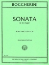 ソナタ・変ホ長調（ルイジ・ボッケリーニ）（チェロ二重奏）【Sonata in E flat major】