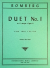 デュエット・No.1（ベルンハルト・ロンベルク）（チェロ二重奏）【Duet No. 1 for Two Cellos】