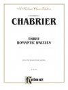 3つのロマンティックなワルツ（エマニュエル・シャブリエ）（ピアノ二重奏）【Three Romantic Waltzes】