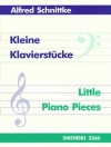 ピアノのための小品（アルフレード・シュニトケ）（ピアノ）【Kleine Klavierstucke】