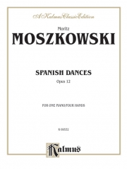 12のスペイン舞曲・Op.12（モーリッツ・モシュコフスキ）（ピアノ二重奏）【Spanish Dances, Opus 12】