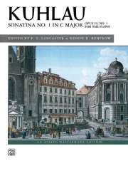 ソナチネ・No.1・ハ長調・Op.55（フリードリヒ・クーラウ）（ピアノ）【Sonatina No. 1 in C Major, Opus 55】