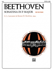 ソナチネ・ヘ長調（ベートーヴェン）（ピアノ）【Sonatina in F Major】