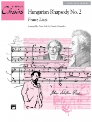 ハンガリー狂詩曲・第2番（フランツ・リスト）（ピアノ）【Hungarian Rhapsody, No. 2】