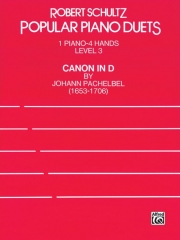 パッヘルベルのカノン（ピアノ二重奏）【Canon in D】