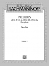 前奏曲・Op.3・No.2・Op.23・Op.32（セルゲイ・ラフマニノフ）（ピアノ）【Preludes, Opus 3 No. 2, Opus 23, Opus 32 (Complete)】