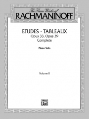 練習曲 - 音の絵・Op.33＆Op.39（セルゲイ・ラフマニノフ）（ピアノ）【Etudes-tableaux, Opus 33 and Opus 39】