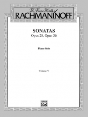 ソナタ・Op.28＆Op.36（セルゲイ・ラフマニノフ）（ピアノ）【Sonatas, Opus 28, Opus 36】