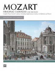 オリジナル・カデンツァによるピアノ協奏曲集（モーツァルト）（ピアノ）【The Complete Original Cadenzas to the Piano Concertos】