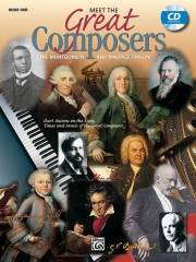 偉大な作曲家に会おう・Book.1（ピアノ）【Meet the Great Composers, Book 1】