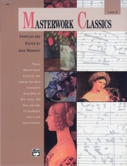 クラシック・傑作集・レベル.6（ピアノ）【Masterwork Classics, Level 6】