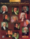 大人のためのクラシック曲集（ピアノ）【Favorite Classics Made Easy (Adult Piano Library)】