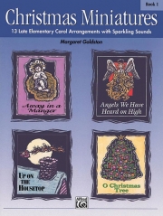 クリスマス小品・Book.1（ピアノ）【Christmas Miniatures, Book 1】