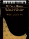 50のクラシック集・作曲家・A-G（ピアノ）【50 Piano Classics, Volume 1: Composers A-G】