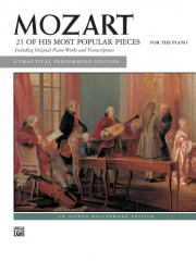 21の特に有名なピアノ曲集（モーツァルト）（ピアノ）【21 of His Most Popular Pieces】