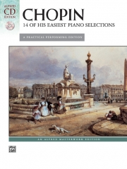 14のやさしいピアノ曲集（ショパン）（ピアノ）【Chopin: 14 of His Easiest Piano Selections】