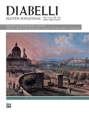 11のソナタ・Op.151，168（アントン・ディアベリ）（ピアノ）【11 Sonatinas, Opp. 151, 168】