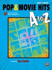 ポップ＆映画ヒット曲集（初級編）（ピアノ）【Pop & Movie Hits A to Z】