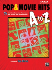 ポップ＆映画ヒット曲集（中級編）（ピアノ）【Pop & Movie Hits A to Z】