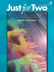 ピアノ・デュエットのための曲集・Book.4（デニス・アレクサンダー）（ピアノ二重奏）【Just for Two, Book 4】