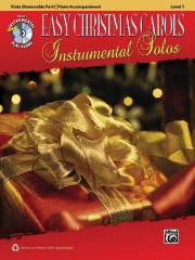 やさしいクリスマス・ソロ曲集（ヴィオラ）【Easy Christmas Carols Instrumental Solos】