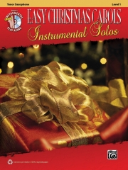 やさしいクリスマス・ソロ曲集（テナーサックス）【Easy Christmas Carols Instrumental Solos】