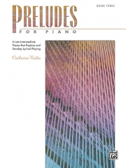 プレリュード・フォー・ピアノ曲集・Book.3（キャサリン・ロリン）（ピアノ）【Preludes for Piano, Book 3】