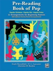 初級者のためのポップス曲集（ピアノ）【Pre-Reading Book of Pop】